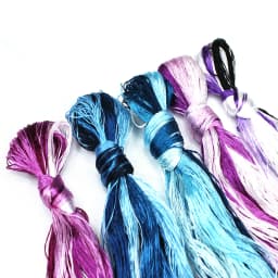 8 Pieces Embroidery Thread Customizable Thread-Silk Embroidery Spiraea Silk Line Hand-Embroidered Threads