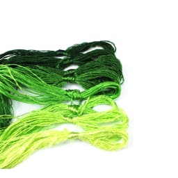 8 Pieces Embroidery Thread Customizable Thread-Silk Embroidery Spiraea Silk Line Hand-Embroidered Threads