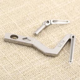 1Pc Steel Industrial Sewing Machine Looper -Lower Looper KL25 Upper Looper LP26 for Silver Arrow 737 747 Overlock Sewing Machine