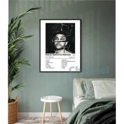 TRILOGY The Weeknd Album Poster Music Art Prints The Weeknd Fan's Gift Black & White Wall Art Picture Canvas Painting Home Decor