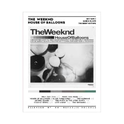 TRILOGY The Weeknd Album Poster Music Art Prints The Weeknd Fan's Gift Black & White Wall Art Picture Canvas Painting Home Decor