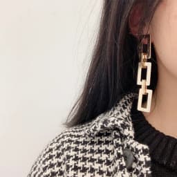 Long Exaggerated Square Hanging Earrings Multi-layers Hollow Geometric Pendants Gold Color Metal Dangle Earrings bijoux femme