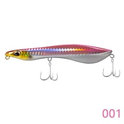 D1 AutoWalker Pencil Popper Decoy Fishing Lure Wobblers 80mm 115mm Sinking Floating Artificial Hard Bait 2021 Pecsa Tackle