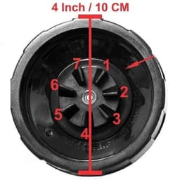 7 Fin Gears Blender Blade for Nutri Ninja BN751 BN801 BL450-30 BL456-30 BL454-30 Auto IQ Pro BL685 BL482-30 BL491 BL682-30 BL642