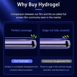 5PCS Hydrogel Film For Huawei P50 P30 P40 Lite E P50E Screen Protector Nova 5 6 7 9 10 SE 5T 8i Y60 Y61 Y70 Plus Y90 Not Glass