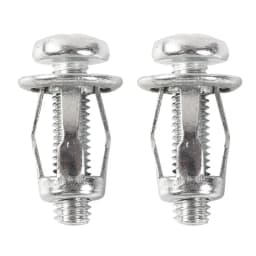 1/5/10pcs Petal Rivet Lock Nuts with Screw Fixed License Plate for Car Screw Iron Skin Car Metal Screw Jack Nuts Hollow Wall