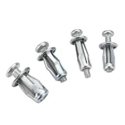 1/5/10pcs Petal Rivet Lock Nuts with Screw Fixed License Plate for Car Screw Iron Skin Car Metal Screw Jack Nuts Hollow Wall