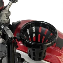 New Black Chrome Motorcycle Drink Holder Bike Water Cup Bottle Holder Handlebar Bottle Holder Coffee Stand Accessories Rubber