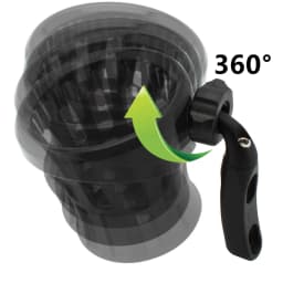 New Black Chrome Motorcycle Drink Holder Bike Water Cup Bottle Holder Handlebar Bottle Holder Coffee Stand Accessories Rubber
