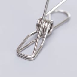 WUTA 20 pcs Hot Stainless Steel Metal Spring Clips for Leather craft Tools Silver Ticket Clip Clothes Hanging Pegs Clips Clamps