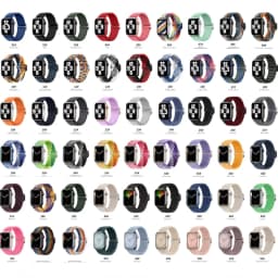 Nylon Strap For Apple Watch 12 11 10 9 8 7 46mm 42mm Adjustable Wristband iWatch Ultra4-3-2-1 49mm 6 5 4 SE 45mm 41mm 44mm Belt
