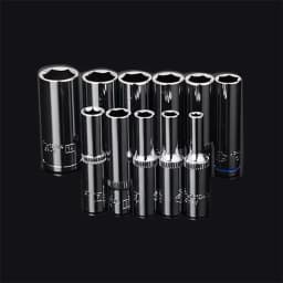 50mm Long 1/4 Inch Drive 6 Point Socket 4mm 5mm 6mm 7mm 8mm 9mm 10mm 11mm 12mm 13mm 14mm