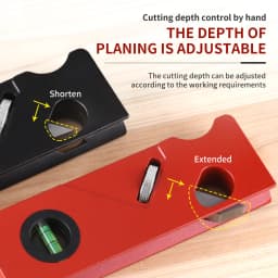 Hand Planer Quick Edge Trimming and Chamfering Planer 45 Degree Bevel Woodworking Manual Corner Shaving Planer  Wood Planer