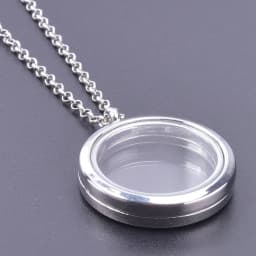 1Pc Trendy Sweet Love Glass Reliquary Photo Locket Pendant Necklaces Goth Heart Cremation Ashes Urn Relicario Collares Jewelry