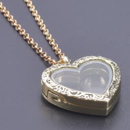 1Pc Trendy Sweet Love Glass Reliquary Photo Locket Pendant Necklaces Goth Heart Cremation Ashes Urn Relicario Collares Jewelry