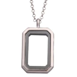 1Pc Trendy Sweet Love Glass Reliquary Photo Locket Pendant Necklaces Goth Heart Cremation Ashes Urn Relicario Collares Jewelry