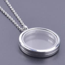 1Pc Trendy Sweet Love Glass Reliquary Photo Locket Pendant Necklaces Goth Heart Cremation Ashes Urn Relicario Collares Jewelry