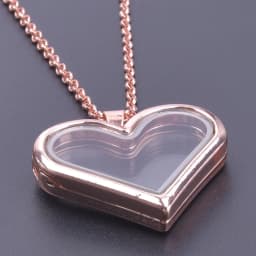 1Pc Trendy Sweet Love Glass Reliquary Photo Locket Pendant Necklaces Goth Heart Cremation Ashes Urn Relicario Collares Jewelry