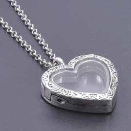 1Pc Trendy Sweet Love Glass Reliquary Photo Locket Pendant Necklaces Goth Heart Cremation Ashes Urn Relicario Collares Jewelry