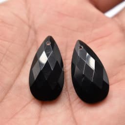 Wholesale 12pcs/lot Fashion Quality Natural Stone Water Drop Shape cut faceted for Jewelry Making Bracelet Necklace Accessories