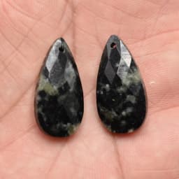 Wholesale 12pcs/lot Fashion Quality Natural Stone Water Drop Shape cut faceted for Jewelry Making Bracelet Necklace Accessories