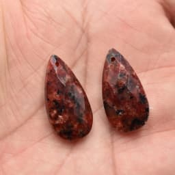 Wholesale 12pcs/lot Fashion Quality Natural Stone Water Drop Shape cut faceted for Jewelry Making Bracelet Necklace Accessories