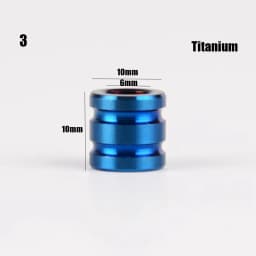 Titanium Alloy/Stainless Steel Knife Lanyard Camping Knife Gadgets Pendant TC4 Knife Beads Paracord Rope Knife EDC