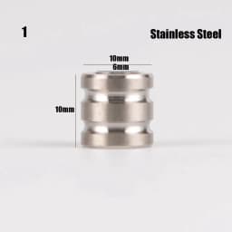 Titanium Alloy/Stainless Steel Knife Lanyard Camping Knife Gadgets Pendant TC4 Knife Beads Paracord Rope Knife EDC