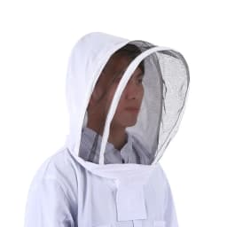 Full Body Protection Beekeeping Suit Cotton Beekeeper Costume Safty Veil Hood Hat Clothes Beekeepers Bee WJ901