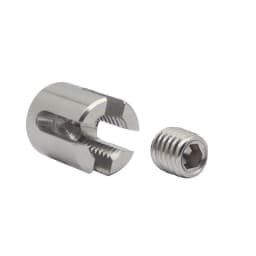 10Pcs M2/M3/M4/M5/M6 90 Degree Angles Marine Grade Stainless Steel 316 WireTrellis Systems Green Wall Cross Clip Rope Clamp