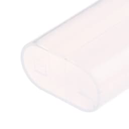 1PC 18650 Battery Portable Waterproof Clear Holder Storage Box Transparent Plastic Safety Case for 2 Sections 18650 Wholesale