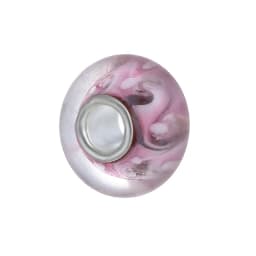 2Pcs/Lot 2021 Original Sculpture Flower Heart Butterfly Charm Beads Fit Pink Murano Glass Crystal Bracelet For Women DIY Jewelry