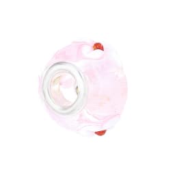 2Pcs/Lot 2021 Original Sculpture Flower Heart Butterfly Charm Beads Fit Pink Murano Glass Crystal Bracelet For Women DIY Jewelry
