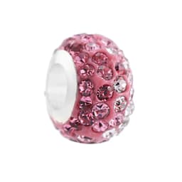 2Pcs/Lot 2021 Original Sculpture Flower Heart Butterfly Charm Beads Fit Pink Murano Glass Crystal Bracelet For Women DIY Jewelry