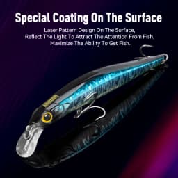 Kingdom Hot Selling Jerkbaits Lures 60mm 6g 80mm 9g 105mm 18.6g Sinking Minnow Swimbait Isca Artificial Bait Fishing Wobblers