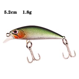 1pcs Mini Minnow Fishing Lures Wobblers 4.5cm 3.5g Sinking Artificial Plastic Hard Bait Crankbait Jerkbait Pesca Bass Tackle