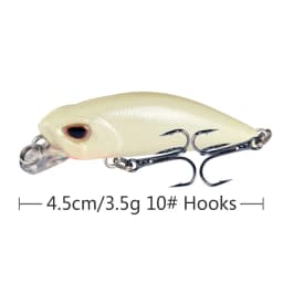 1pcs Mini Minnow Fishing Lures Wobblers 4.5cm 3.5g Sinking Artificial Plastic Hard Bait Crankbait Jerkbait Pesca Bass Tackle