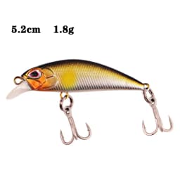 1pcs Mini Minnow Fishing Lures Wobblers 4.5cm 3.5g Sinking Artificial Plastic Hard Bait Crankbait Jerkbait Pesca Bass Tackle