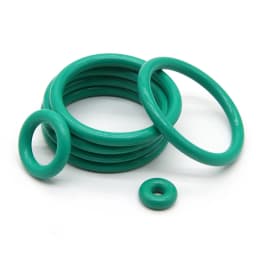 10pcs CS 4.0 mm OD 14~100 mm Green FKM Fluorine Rubber O Ring Sealing Gasket Insulation Oil High Temperature Resistance Green