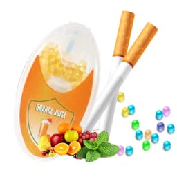 100pcs Mixed Fruit Flavor Capsule Mint Beads Ice Pops Cigarette Filter Brush Ball for Smoking Accessories DIY Tobacco Holder