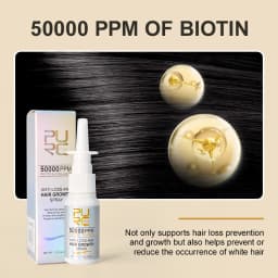 PURC Biotin Hair Growth Oil for Men Women Hair Loss Treatment Fast Grow Hair Spray Regrowth Thicken Oil Hair Care Products