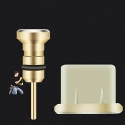 Type C Phone Charging Port 3.5mm Earphone Jack Sim Card USB C Dust Plug For Samsung S10 S9 S8 Note 8 9 Huawei P10 P20 P30 Pro