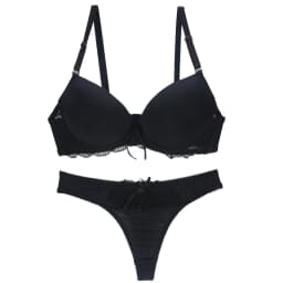 Nouvelle Seamless Brand Sexy Bras Set BCDE Cup Underwear For Womens Push Up Padded Solid Bow Ladies Lingerie