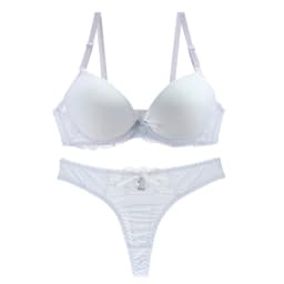 Nouvelle Seamless Brand Sexy Bras Set BCDE Cup Underwear For Womens Push Up Padded Solid Bow Ladies Lingerie