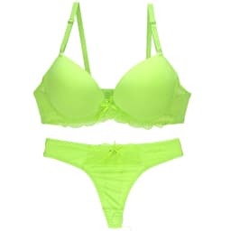 Nouvelle Seamless Brand Sexy Bras Set BCDE Cup Underwear For Womens Push Up Padded Solid Bow Ladies Lingerie