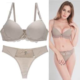 Nouvelle Seamless Brand Sexy Bras Set BCDE Cup Underwear For Womens Push Up Padded Solid Bow Ladies Lingerie