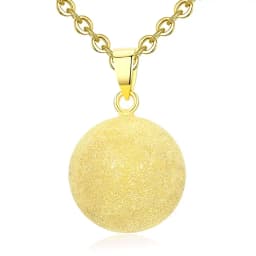 Out of Stock Round Bell 3 Colors Sparkling Harmony Bola Ball Angel Caller Pregnancy Pendant Necklace for Women Jewelry N14nb357