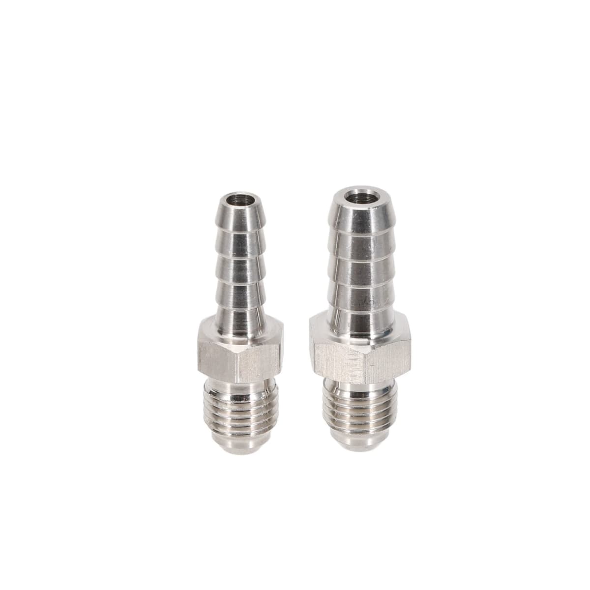 6mm/9.5mm Hose Barb x 1/4" MFL Male Flare Adapter Homebrew Beer Kegging Fitting 304 Stainless Steel Brewer Hardware