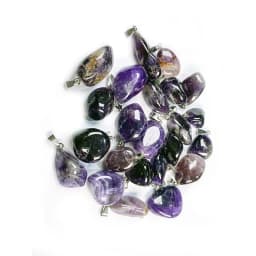 5pcs/lot Natural Amethysts Pendant Irregural Shape Small Pendnat Charms for Making Women DIY Necklace Size 10x25-15x35mm