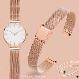 6mm 8mm 10mm 12mm 13mm 14mm 15mm 16mm 18mm 20mm 22mm24mm Milanese Watch Strap Thin Bracelets for Men And Women Stainless Steel